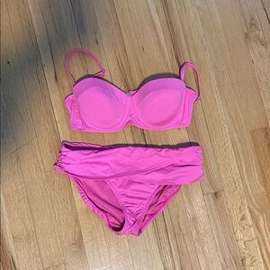 Lilly Pulitzer Two Piece Pink Swim Suit